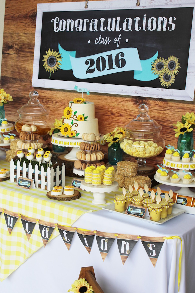Country Themed Graduation Party Ideas
 Fawn Over Baby Country Themed Pre K Graduation Party By
