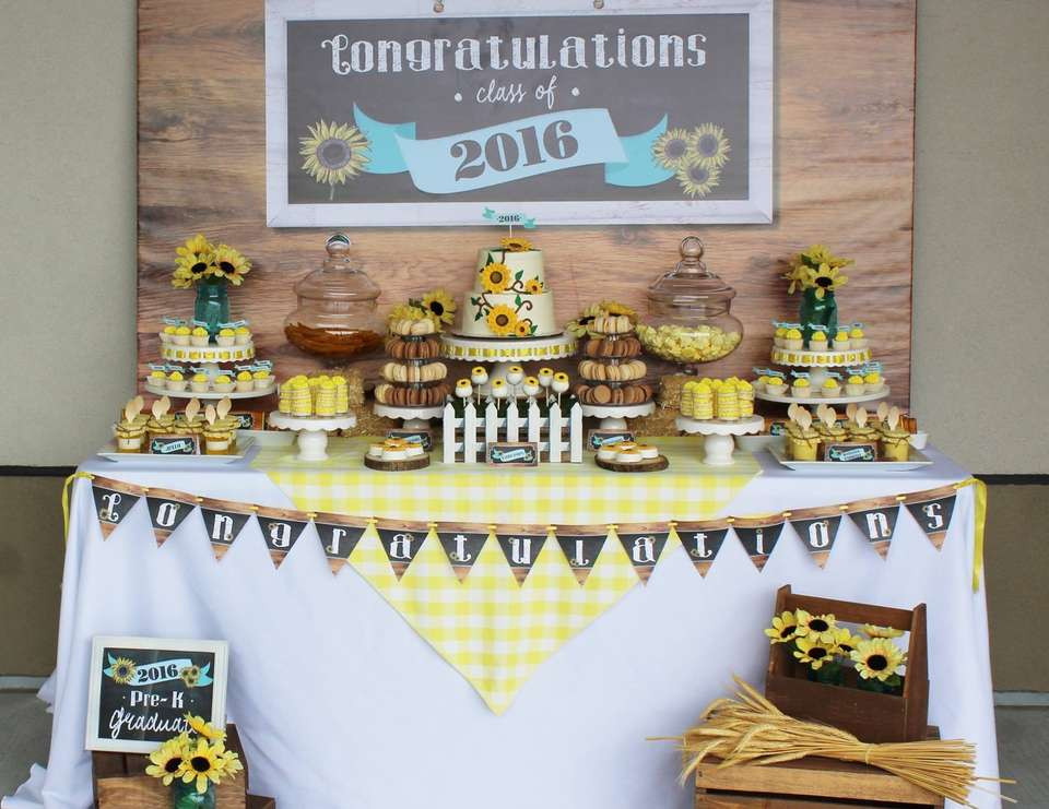 Country Themed Graduation Party Ideas
 Graduation End of School "Country themed Graduation Party