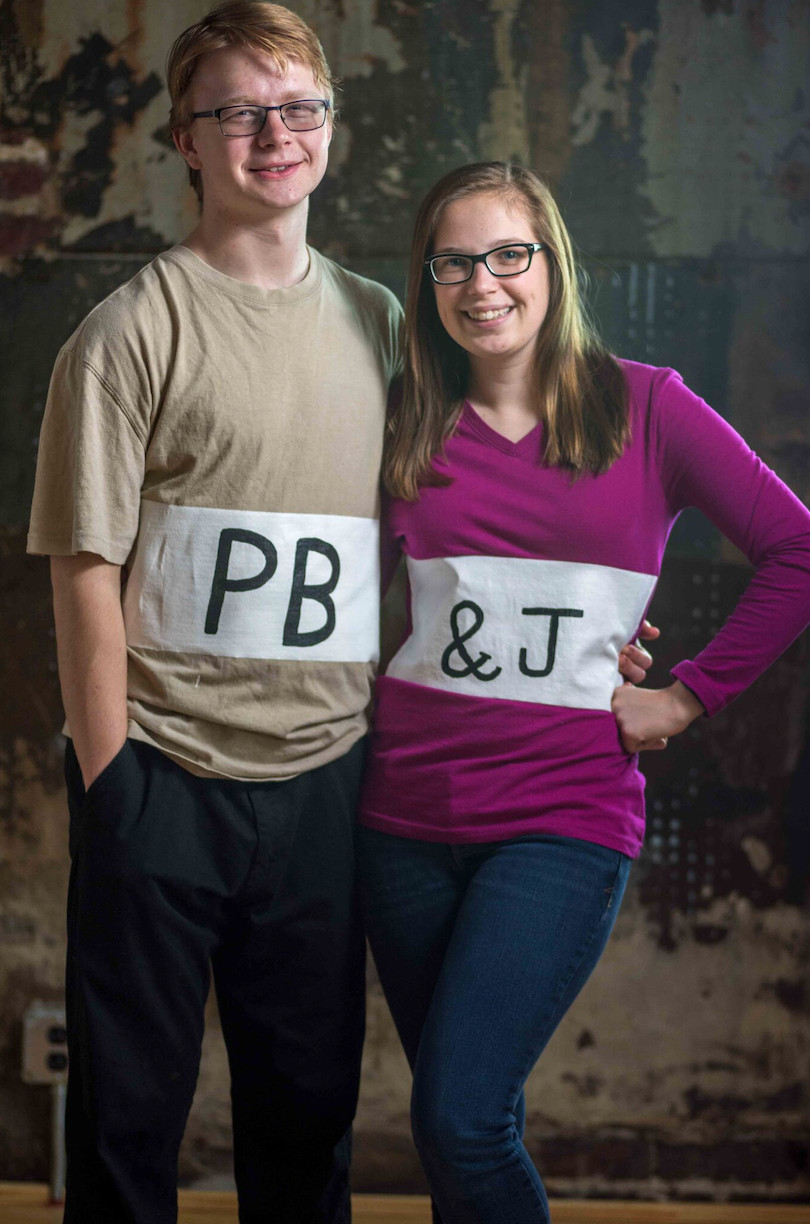 Couple Halloween Costumes Ideas DIY
 DIY Couples Costume Idea PB&J A Little Craft In Your Day