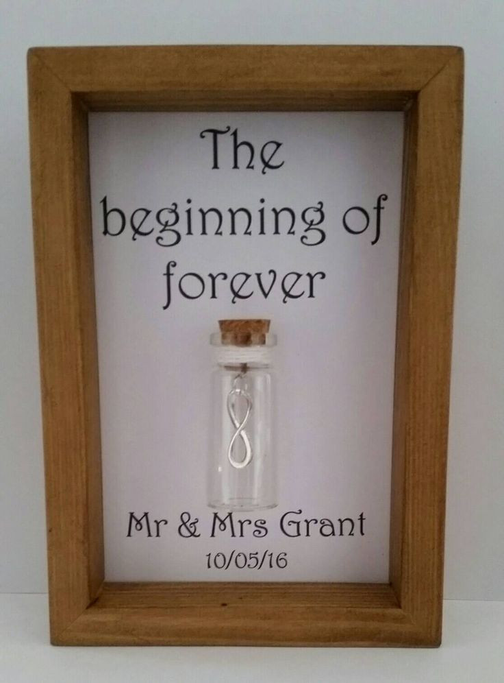 Couple Wedding Gift Ideas
 Wedding present wedding t the beginning of forever