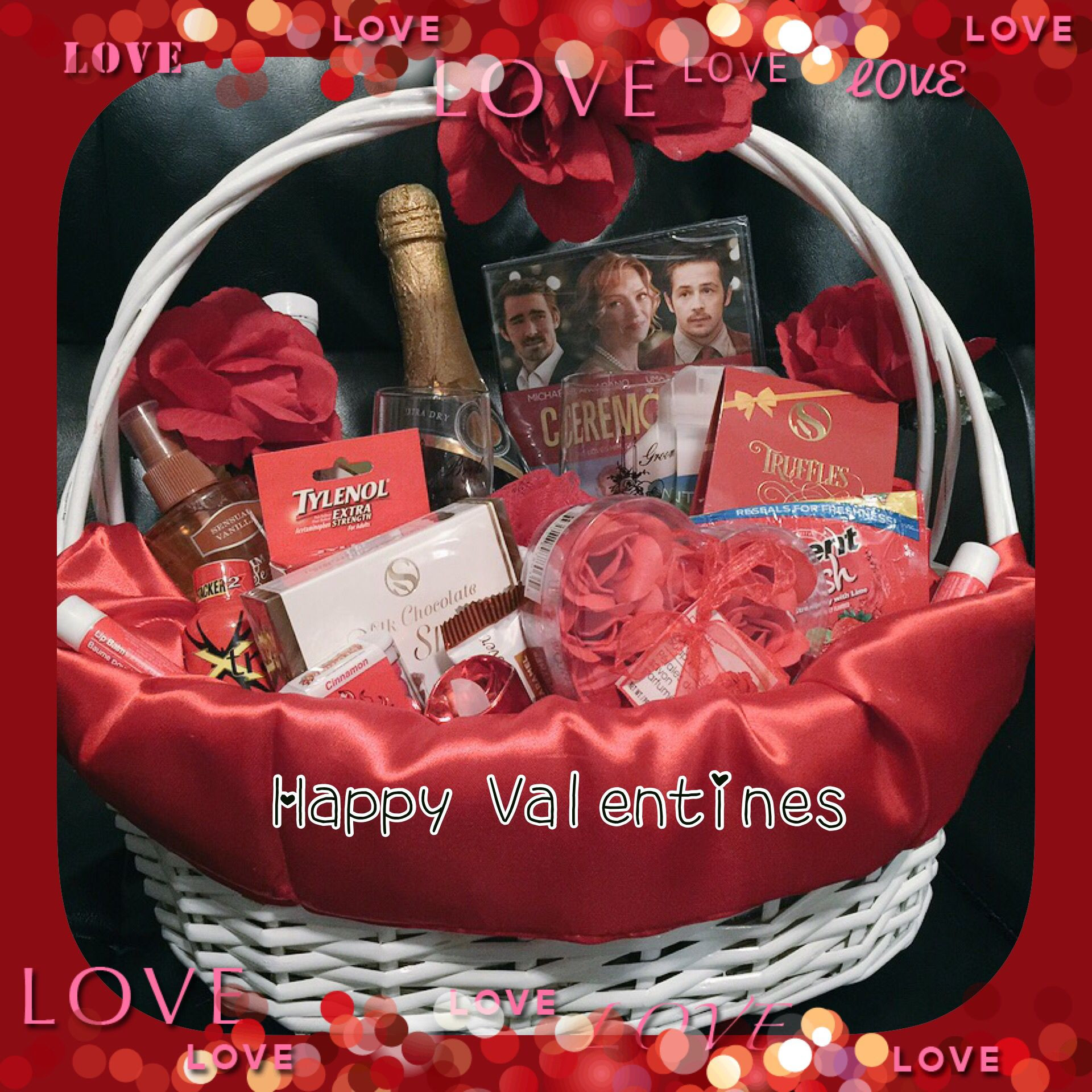 Couples Gift Basket Ideas
 Valentine s Day Romance and love t basket for him and