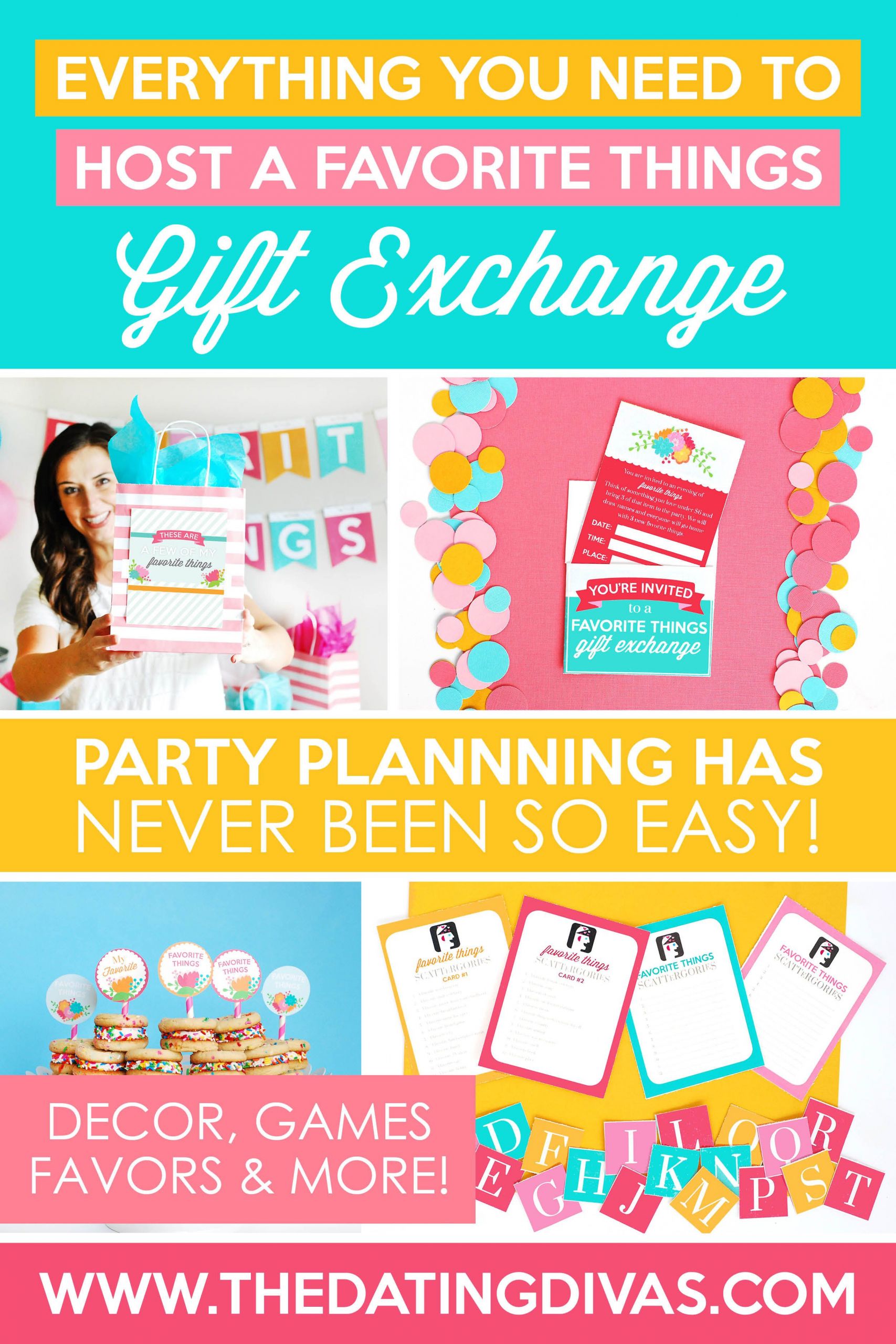 Couples Gift Exchange Ideas
 Everything You Need to Host a Favorite Things Party