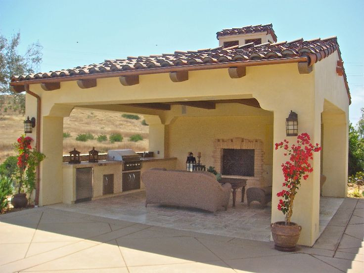 Covered Outdoor Kitchen Structures
 31 best images about outdoor kitchen on Pinterest