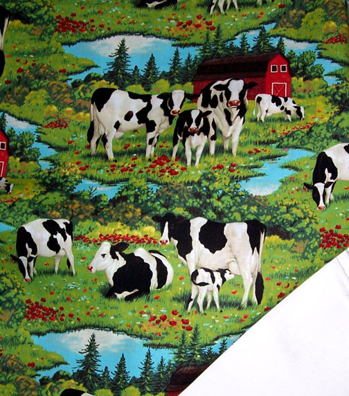 Cow Kitchen Curtains
 How to Make Curtains to Perfectly Match Your Kitchen Decor