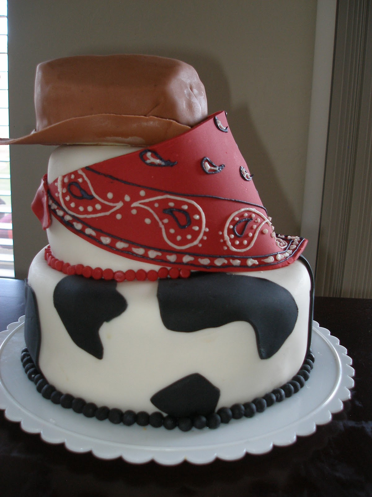 Cowboy Birthday Cake
 D and T Catering