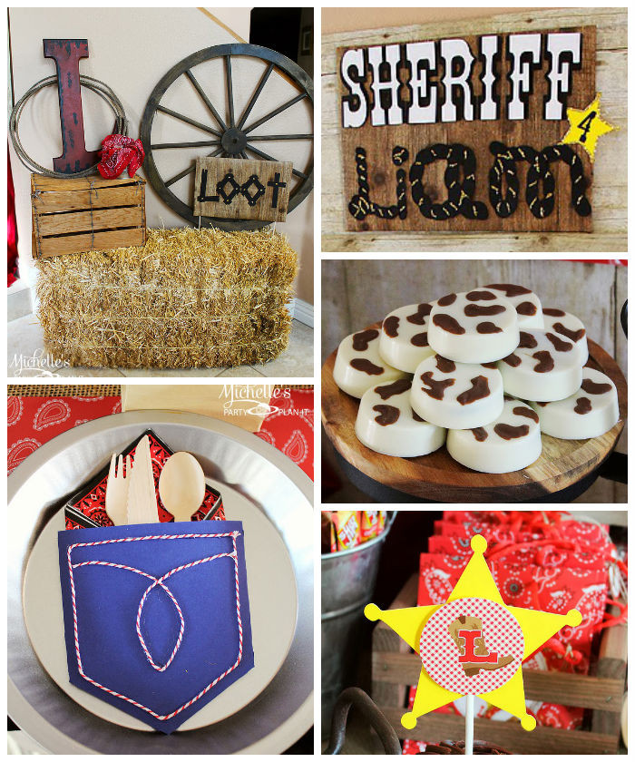 Cowboy Birthday Party Decorations
 Kara s Party Ideas Cowboy Roundup Birthday Party Ideas