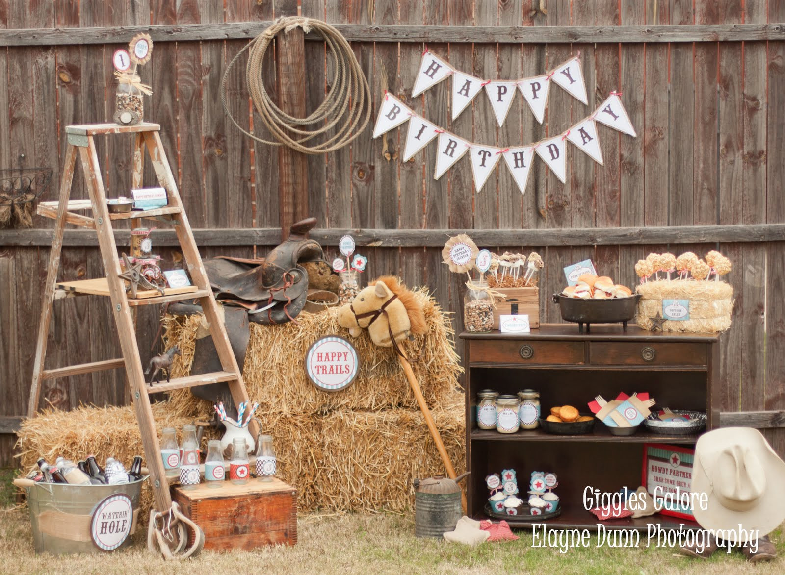 Cowboy Birthday Party Decorations
 Classic Cowboy Birthday Party