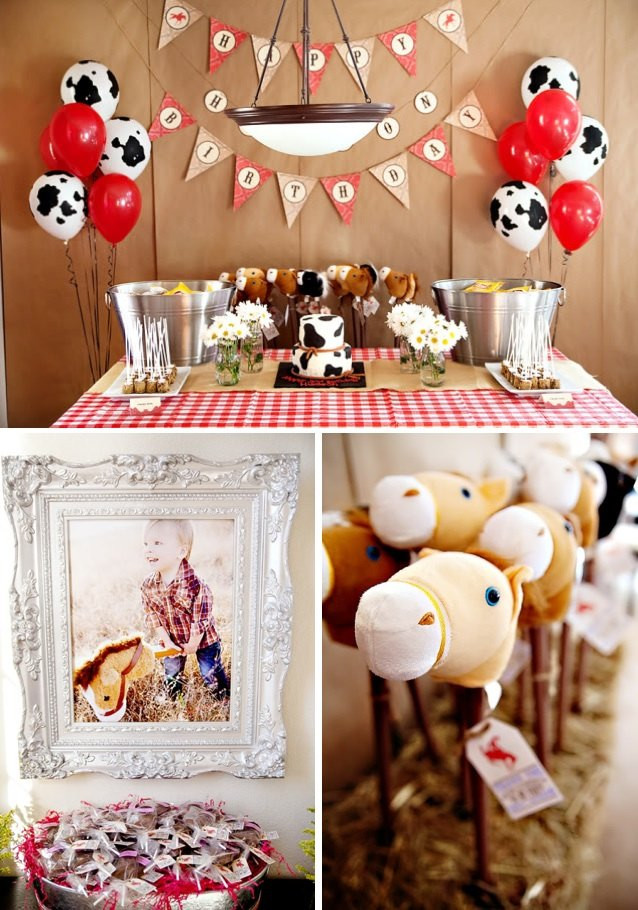 Cowboy Birthday Party Decorations
 Kara s Party Ideas Cowboy Themed Birthday Party