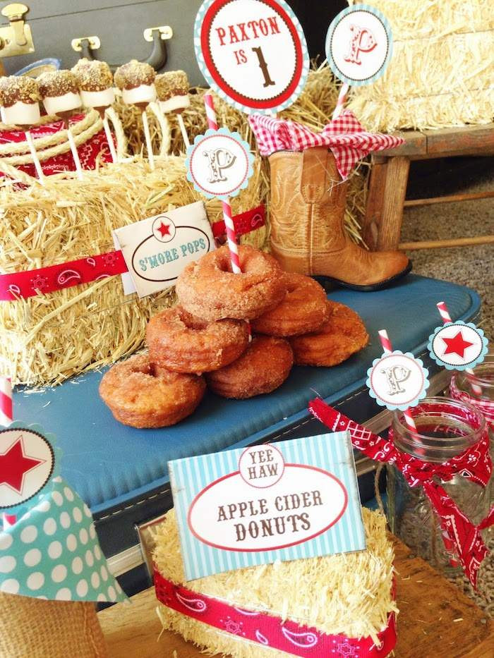 Cowboy Birthday Party Food Ideas
 Kara s Party Ideas Cowboy Western birthday party via Kara