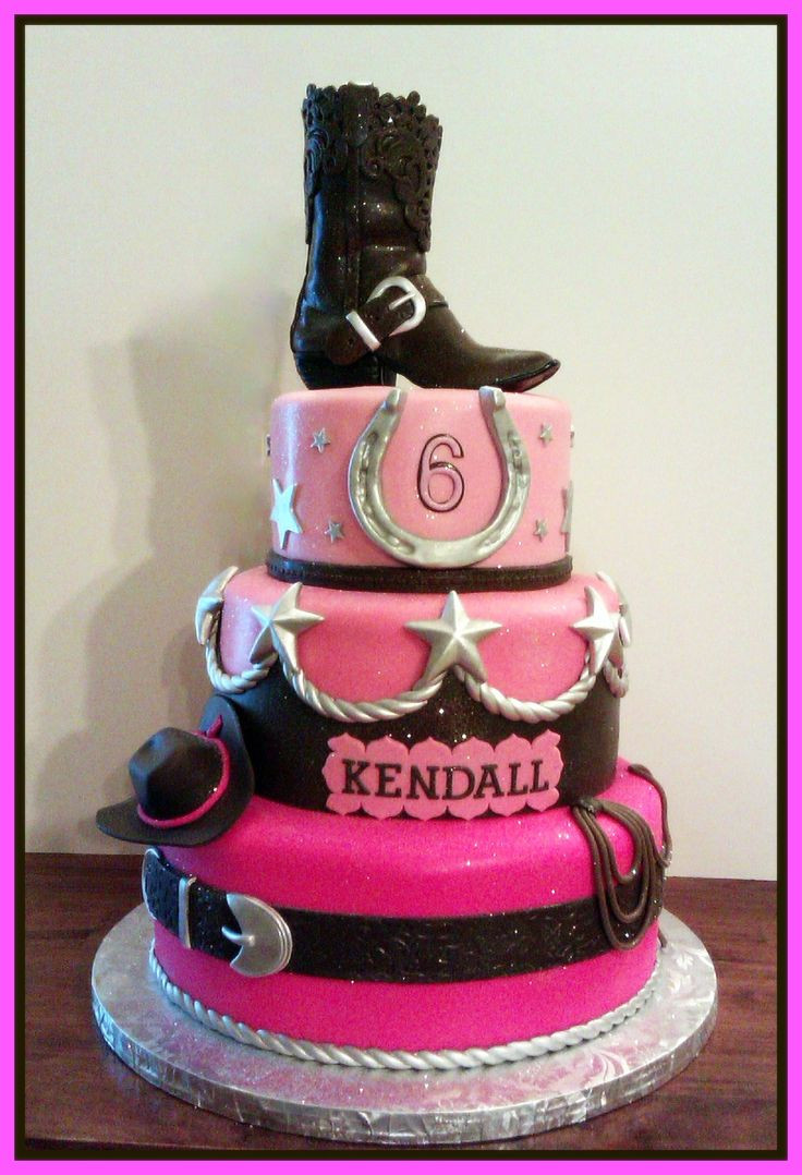 Cowgirl Birthday Cake
 Cowgirl Cake Oh Kate s would love this for her next