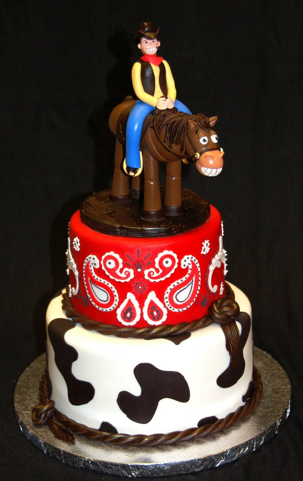 Cowgirl Birthday Cake
 Cowboy Cakes – Decoration Ideas