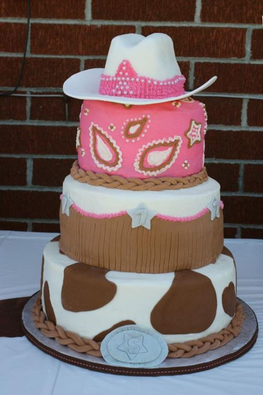 Cowgirl Birthday Cake
 Cowgirl Birthday Cake CakeCentral