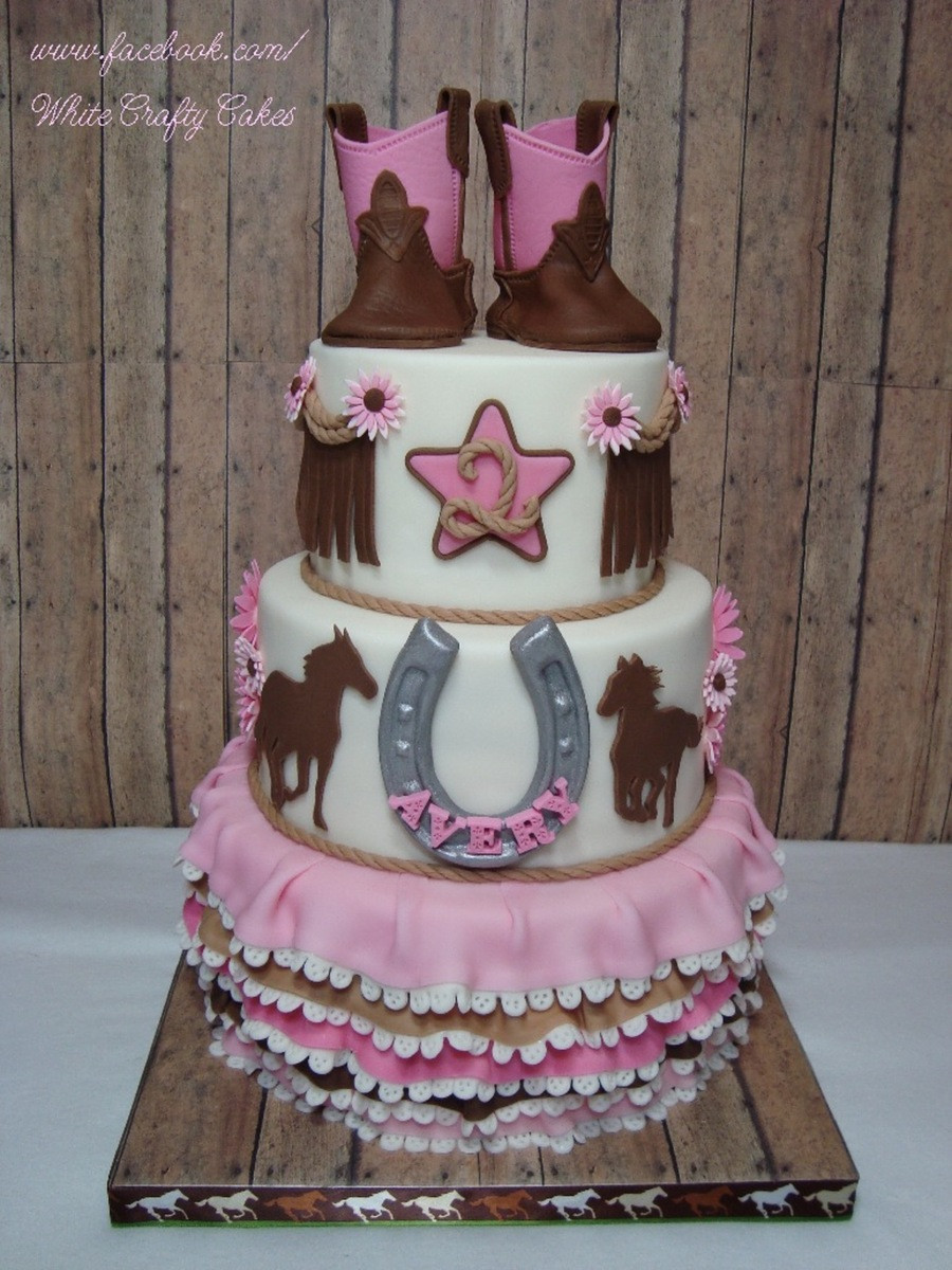 Cowgirl Birthday Cake
 Little Cowgirl Cake CakeCentral