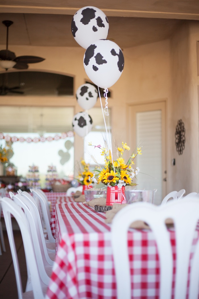 Cowgirl Birthday Party Ideas And Supplies
 Kara s Party Ideas Cowboy Cowgirl Themed Joint Birthday