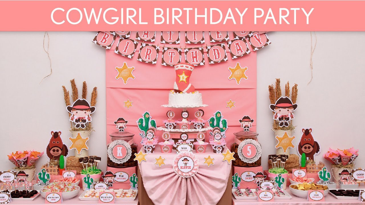 Cowgirl Birthday Party Ideas And Supplies
 Cowgirl Birthday Party Ideas Cowgirl B12
