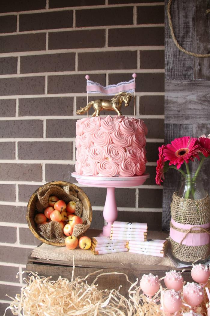 Cowgirl Birthday Party Ideas And Supplies
 Kara s Party Ideas Vintage Cowgirl Party with Lots of