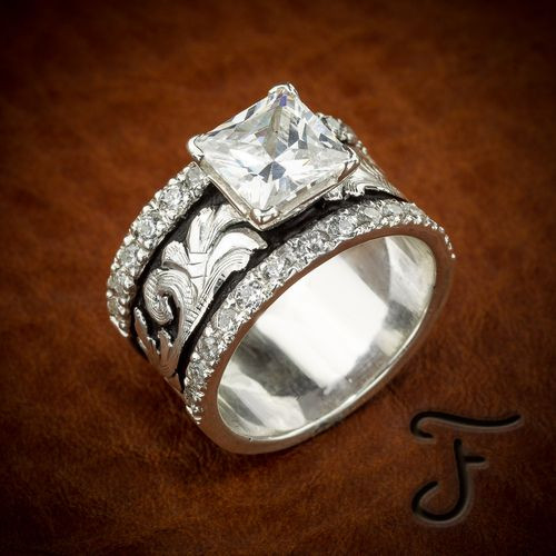 Cowgirl Wedding Rings
 17 Best images about Western Style Wedding Rings on