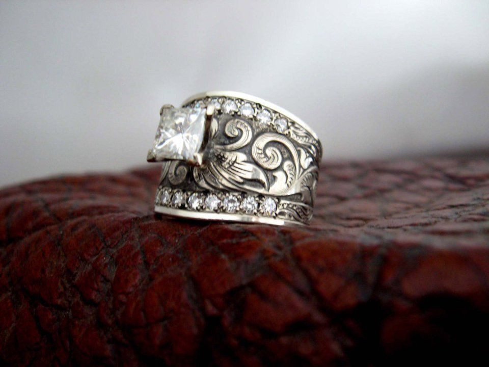 Cowgirl Wedding Rings
 Engagement Rings Fit For a Cowgirl