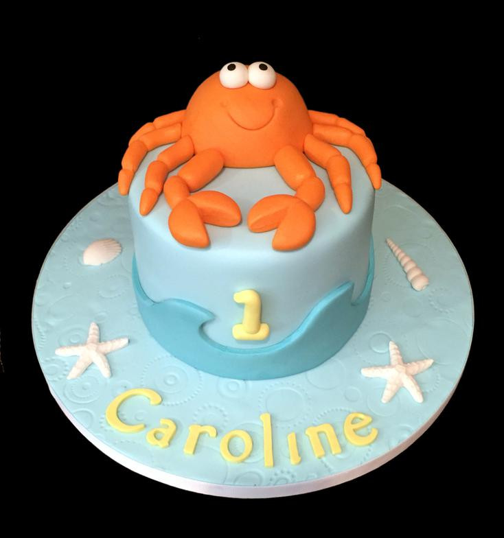 Crab Birthday Cake
 Babys 1st Birthday Gallery