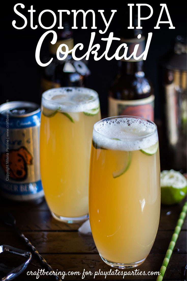 Craft Beer Cocktails
 Stormy IPA Cocktail Recipe