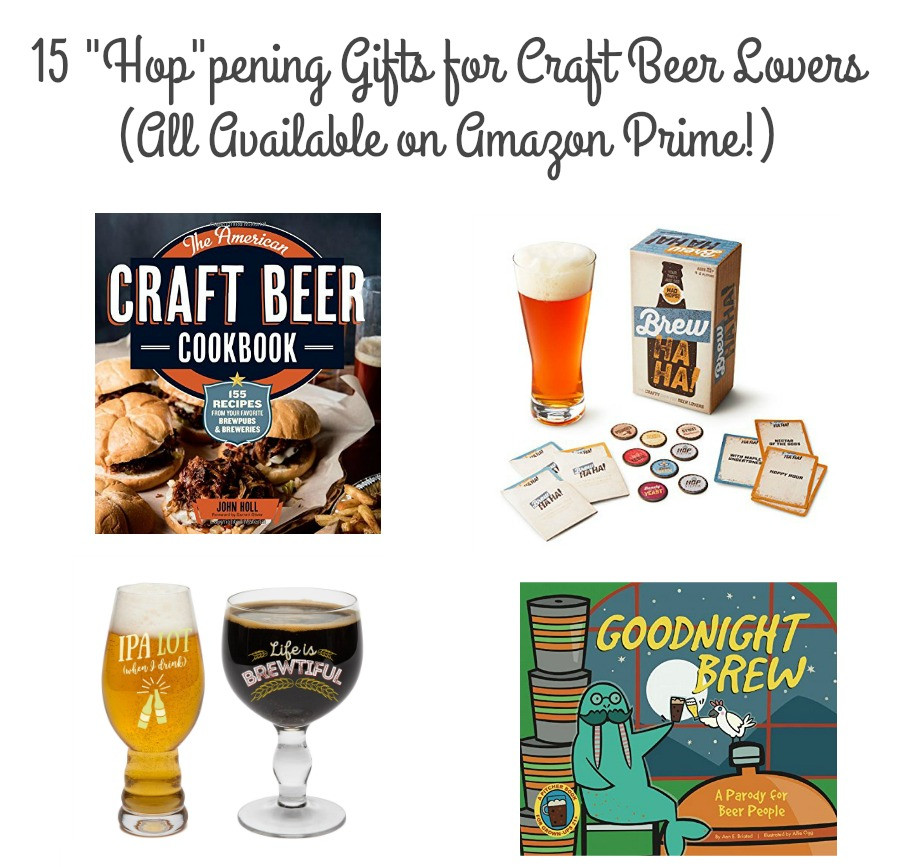 Craft Beer Gift Ideas
 Frugal Foo Mama 15 "Hop"pening Gift Ideas for Craft