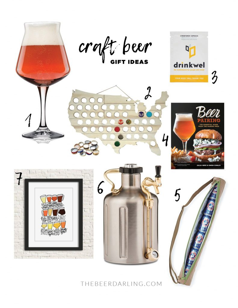 Craft Beer Gift Ideas
 7 Gift Ideas for Craft Beer Lovers thebeerdarling