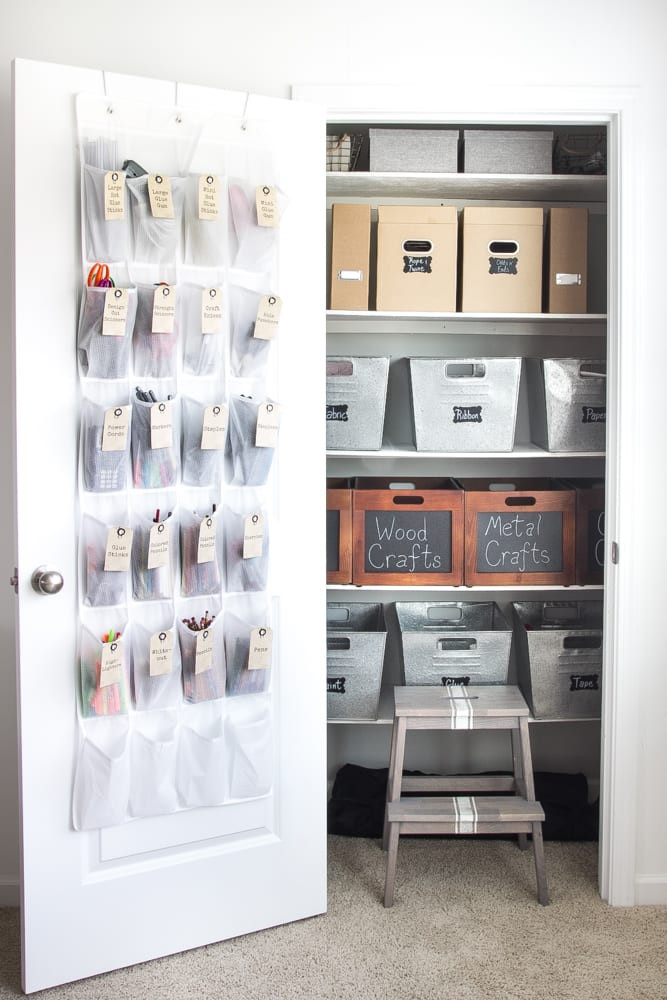 Craft Closet Organization Ideas
 How to Organize a Craft Closet