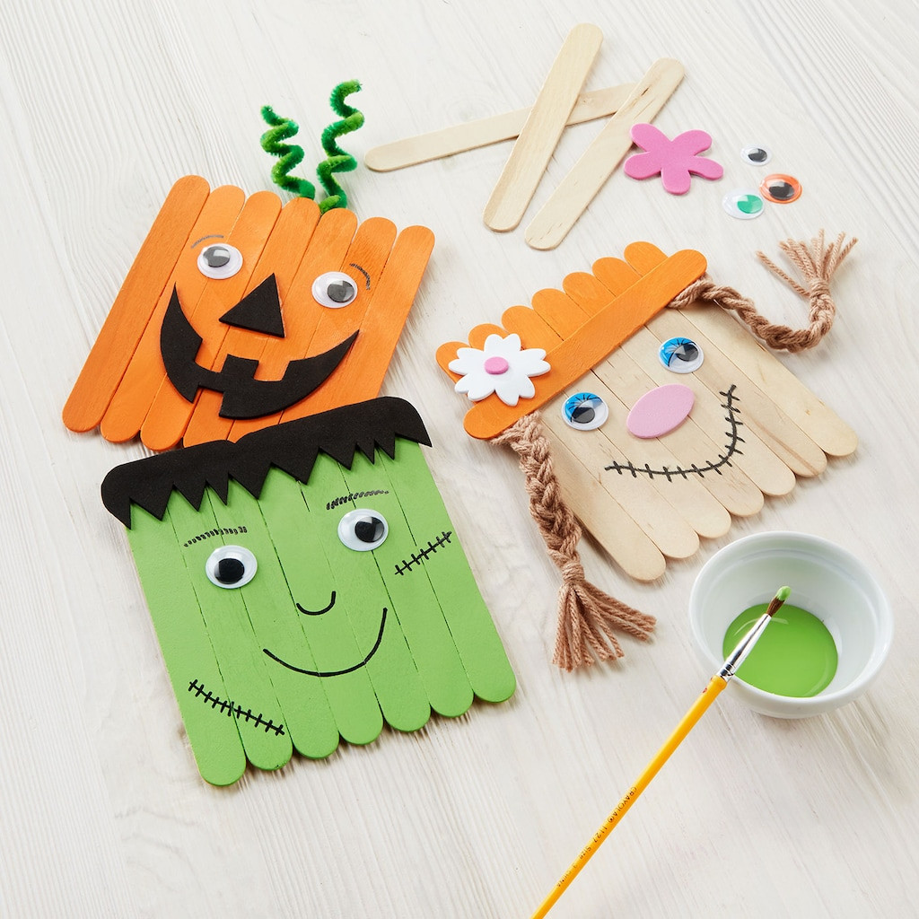 Craft Club Ideas For Adults
 Kids Club Craft Stick Fall Characters