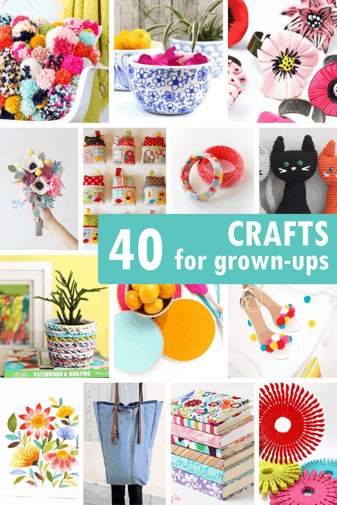 Craft Gifts For Adults
 40 ADULT CRAFTS including jewelry accessories home decor