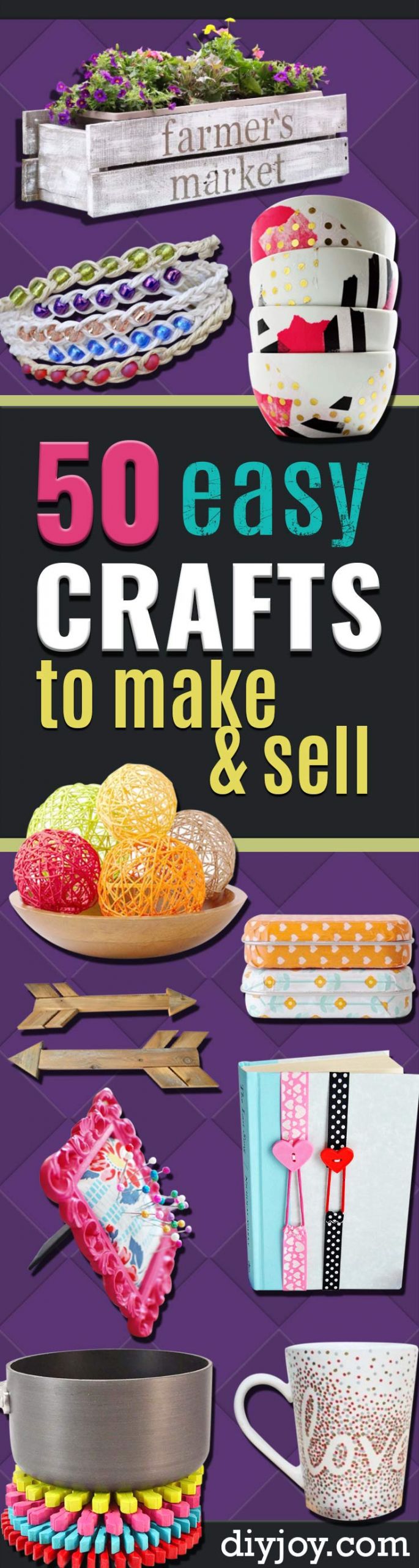 Craft Ideas For Adults To Make And Sell
 50 Easy Crafts to Make and Sell
