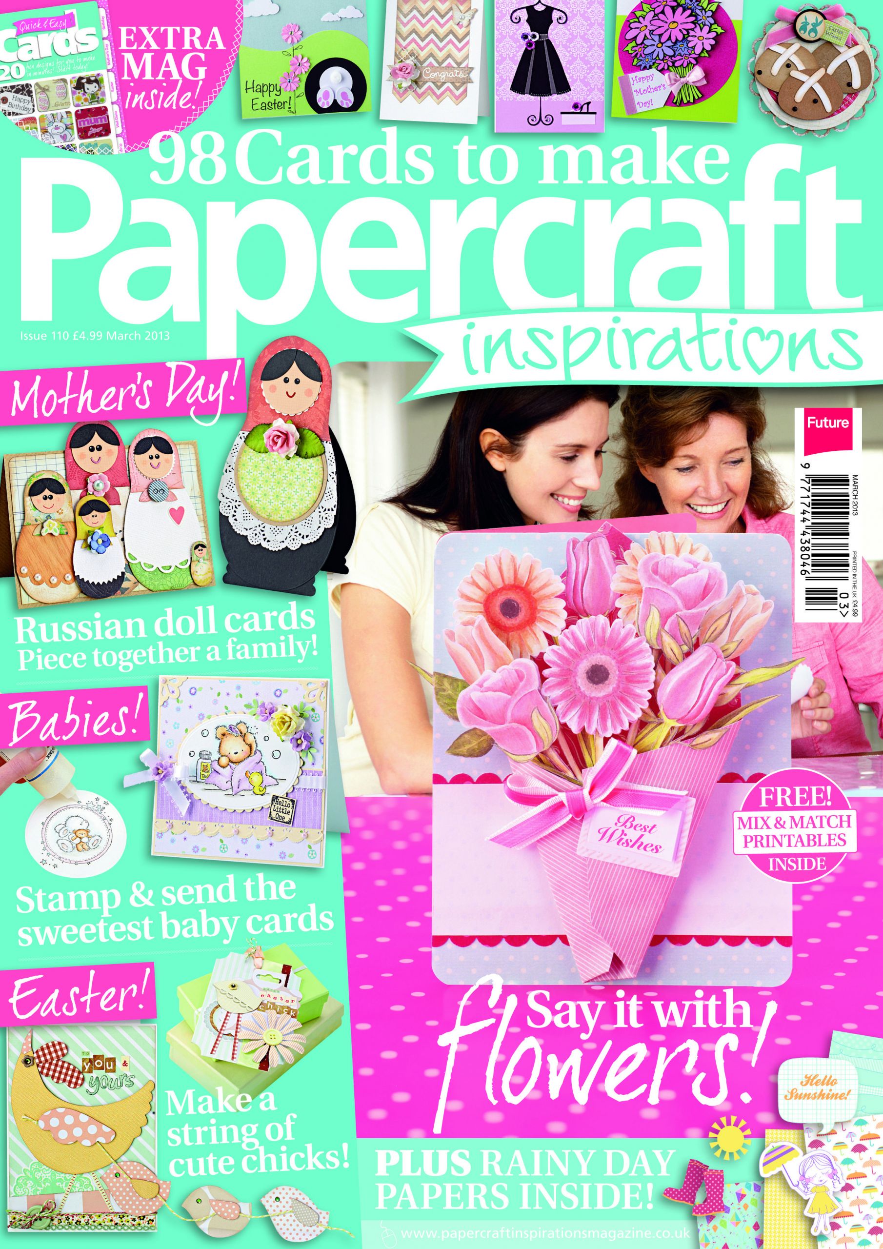 Craft Magazines For Adults
 Issue 100 Papercraft inspirations