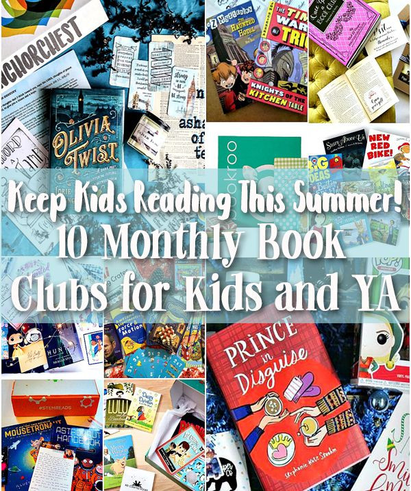 Craft Of The Month Club For Adults
 Keep Kids Reading This Summer with These Monthly Book