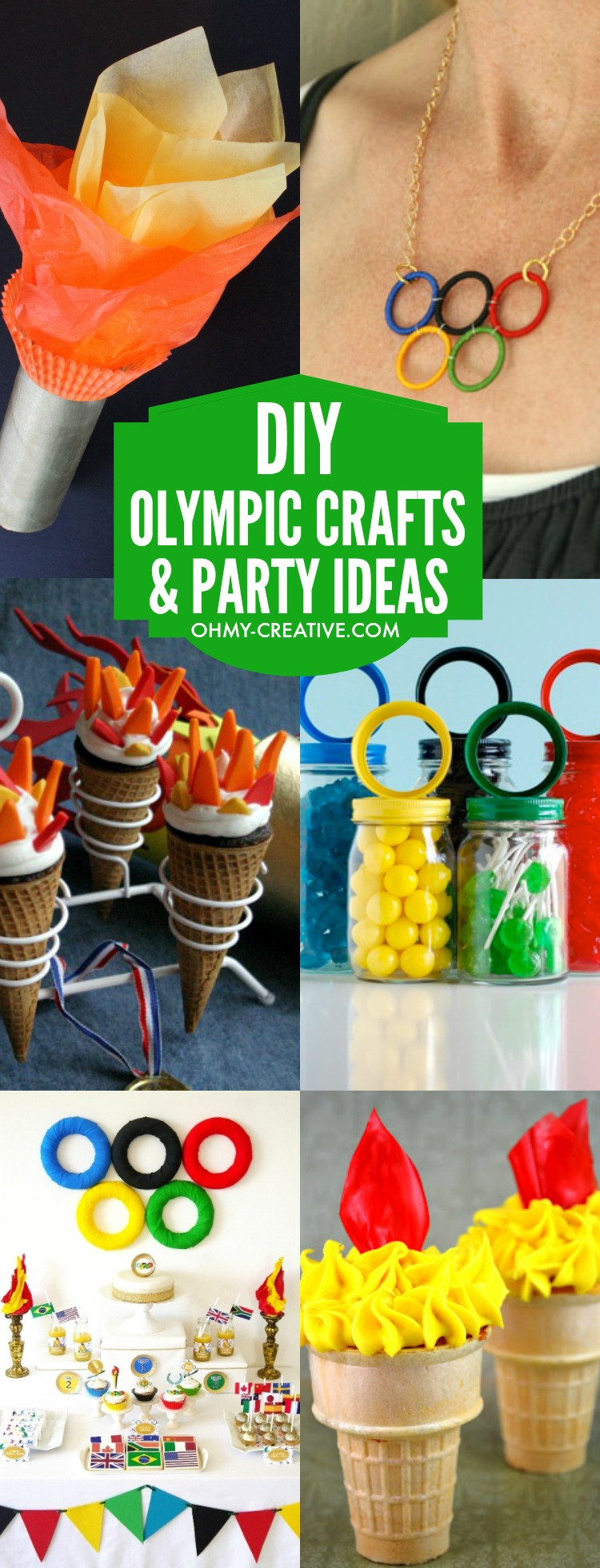 Craft Party Ideas For Adults
 DIY Olympic Crafts And Party Ideas Oh My Creative