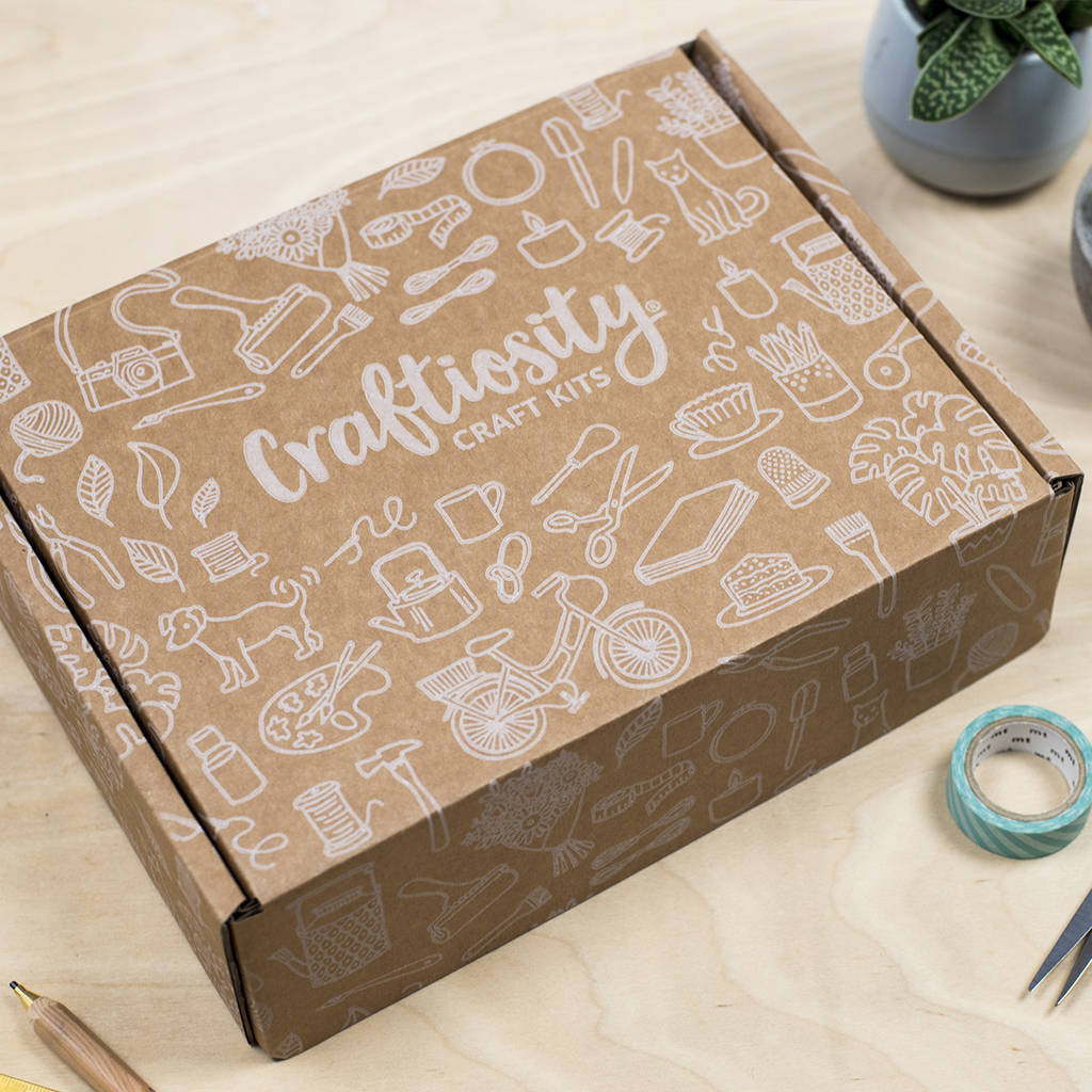 Crafting Kits For Adults
 one month craft kit subscription for adults by craftiosity