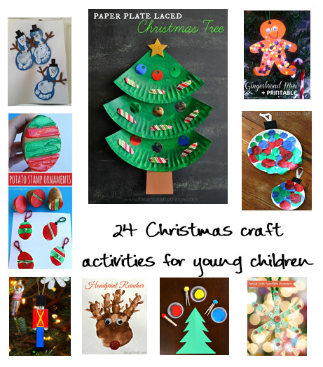 Crafts For Young Toddlers
 My Mum the Teacher 24 Christmas craft activities for