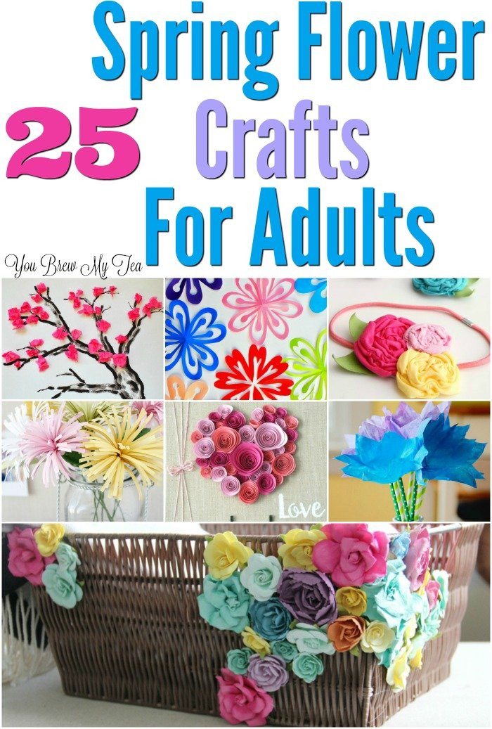 Crafts Ideas For Adults
 25 Flower Craft Ideas For Adults