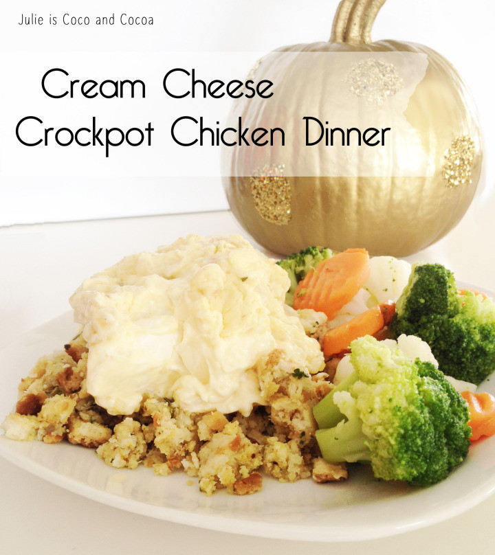 Cream Cheese Dinner Recipes
 Crock Pot Cream Cheese Chicken Dinner Recipe Julie