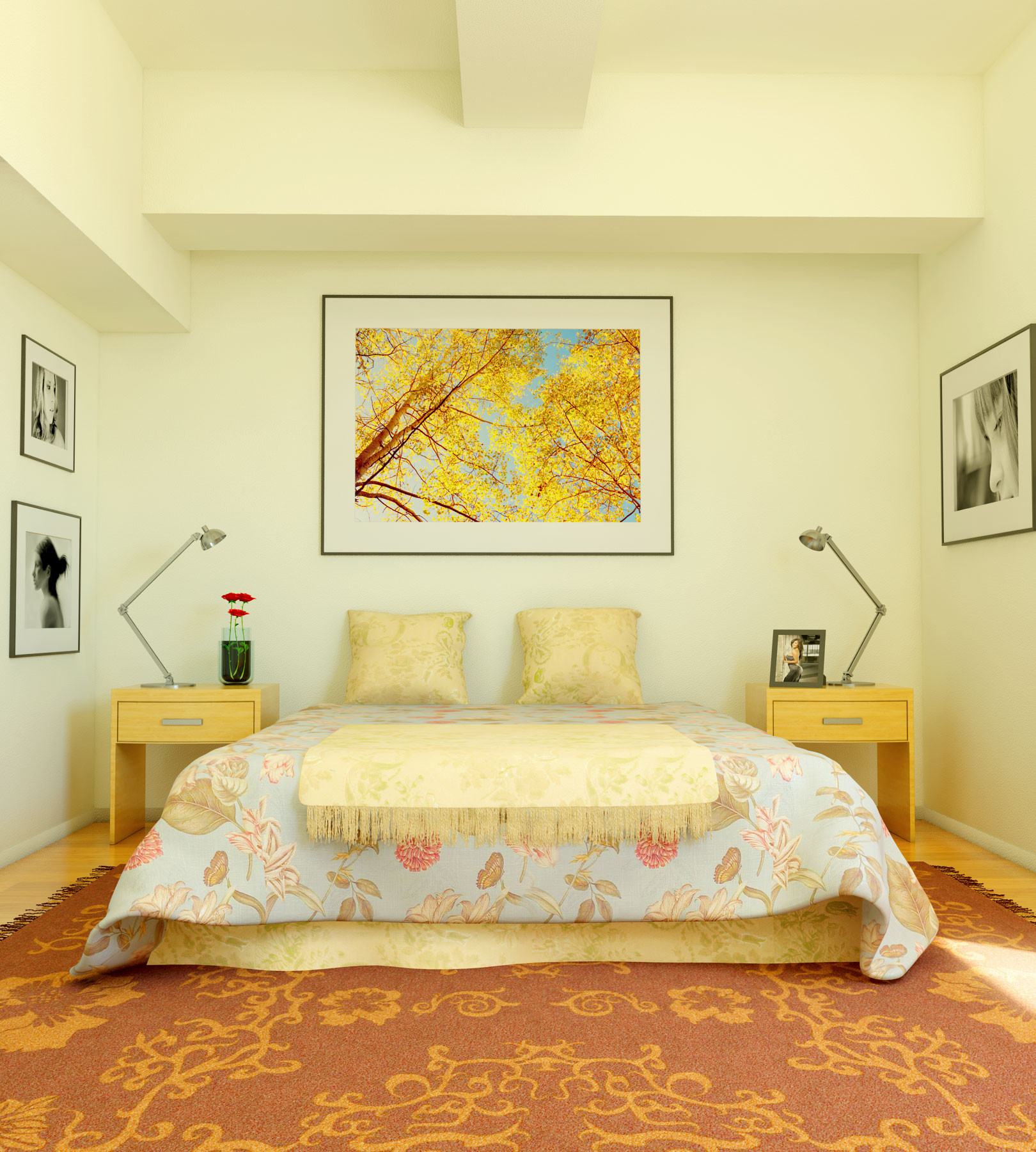 Cream Color Bedroom Set
 Interior Exterior Plan