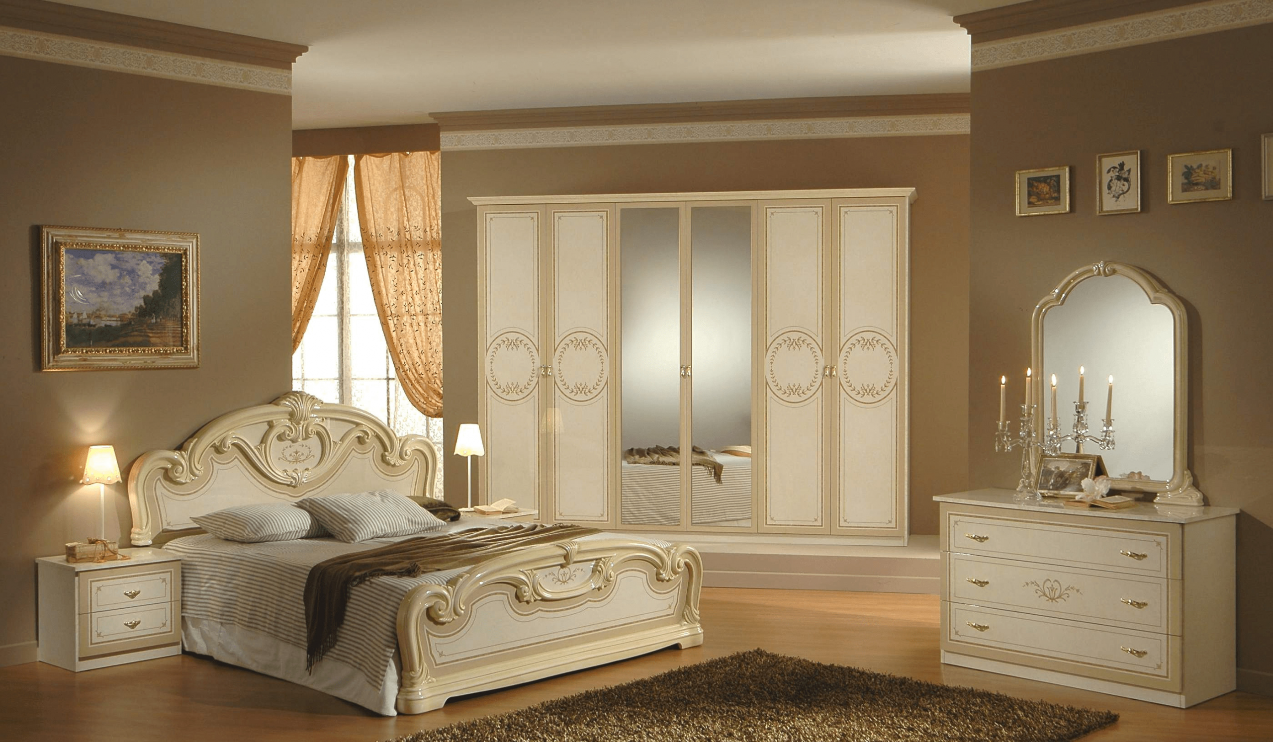 Cream Color Bedroom Set
 Top 5 Best Paint Color for Bedroom with Cherry Furniture
