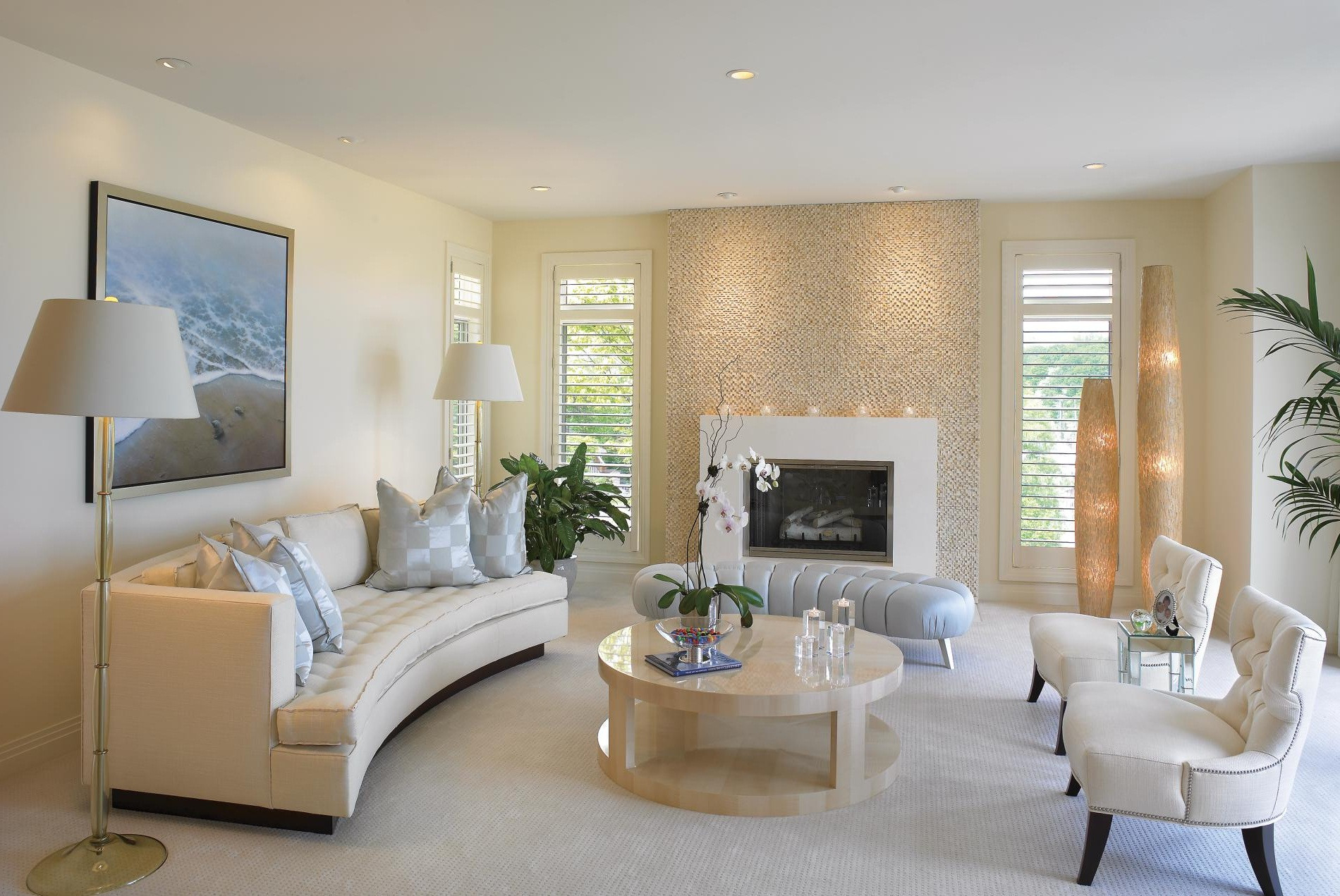 Cream Living Room Ideas
 Beyond White Bliss of Soft and Elegant Beige Living Rooms