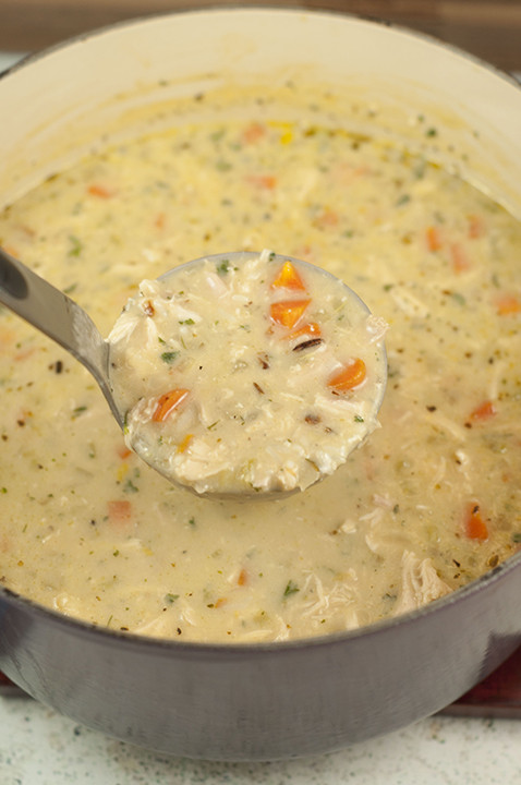 Cream Of Chicken And Wild Rice Soup Panera
 Copycat Panera Chicken & Wild Rice Soup