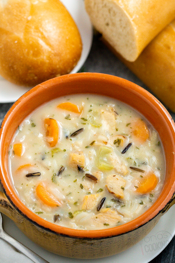 Cream Of Chicken And Wild Rice Soup Panera
 Chicken and Wild Rice Soup Panera Bread Copycat