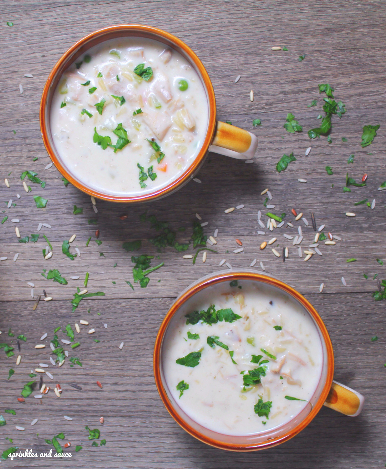 Cream Of Chicken And Wild Rice Soup Panera
 Copy Cat Panera Cream of Chicken and Wild Rice Soup