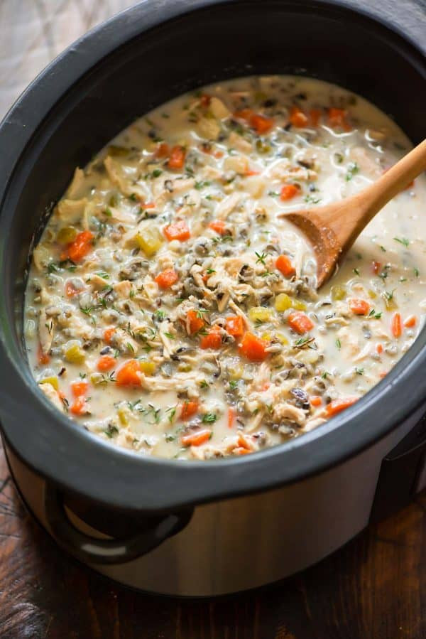 Cream Of Chicken And Wild Rice Soup Panera
 Creamy Chicken and Wild Rice Soup