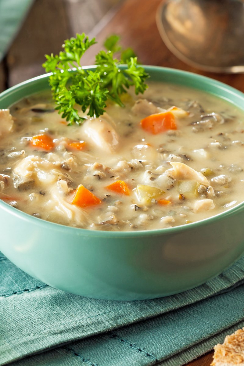 Cream Of Chicken And Wild Rice Soup Panera
 Panera Bread Cream of Chicken & Wild Rice Soup Copycat