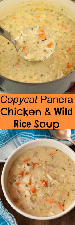 Cream Of Chicken And Wild Rice Soup Panera
 Copycat Panera Chicken & Wild Rice Soup