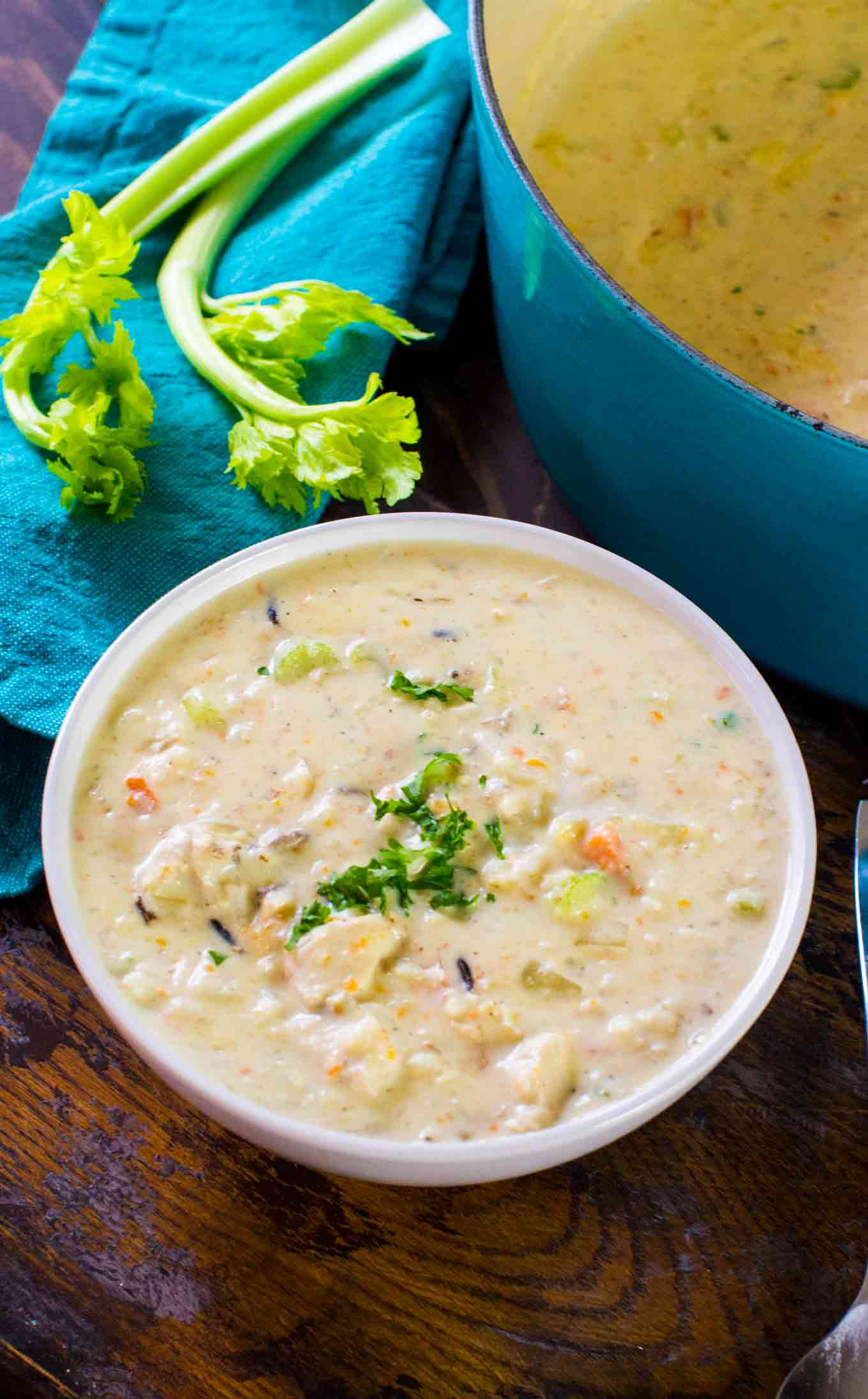 Cream Of Chicken And Wild Rice Soup Panera
 Panera Bread Chicken Wild Rice Soup Copycat Sweet and