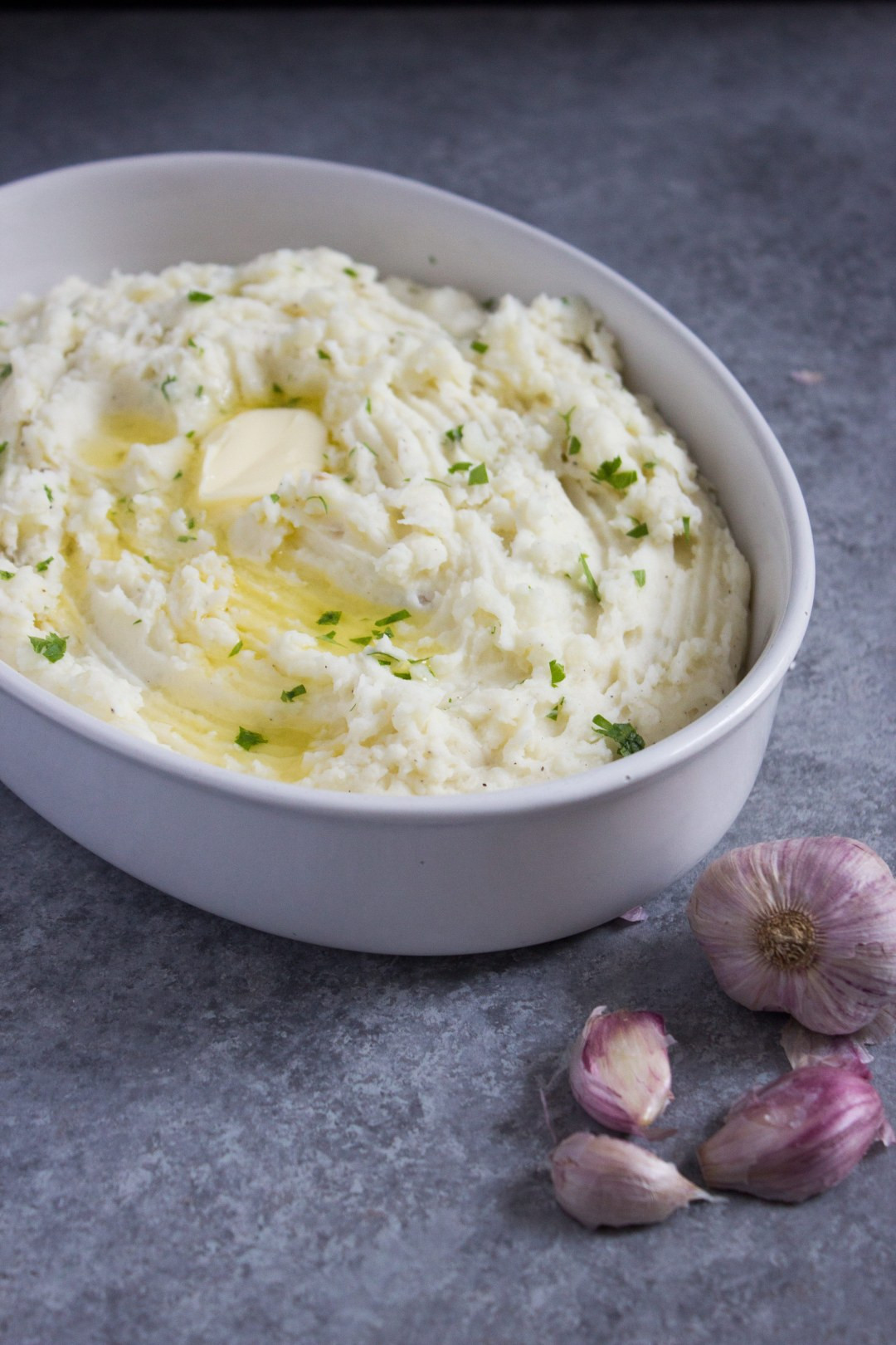 Creamy Garlic Mashed Potatoes Recipe
 Garlic Cream Cheese Mashed Potatoes