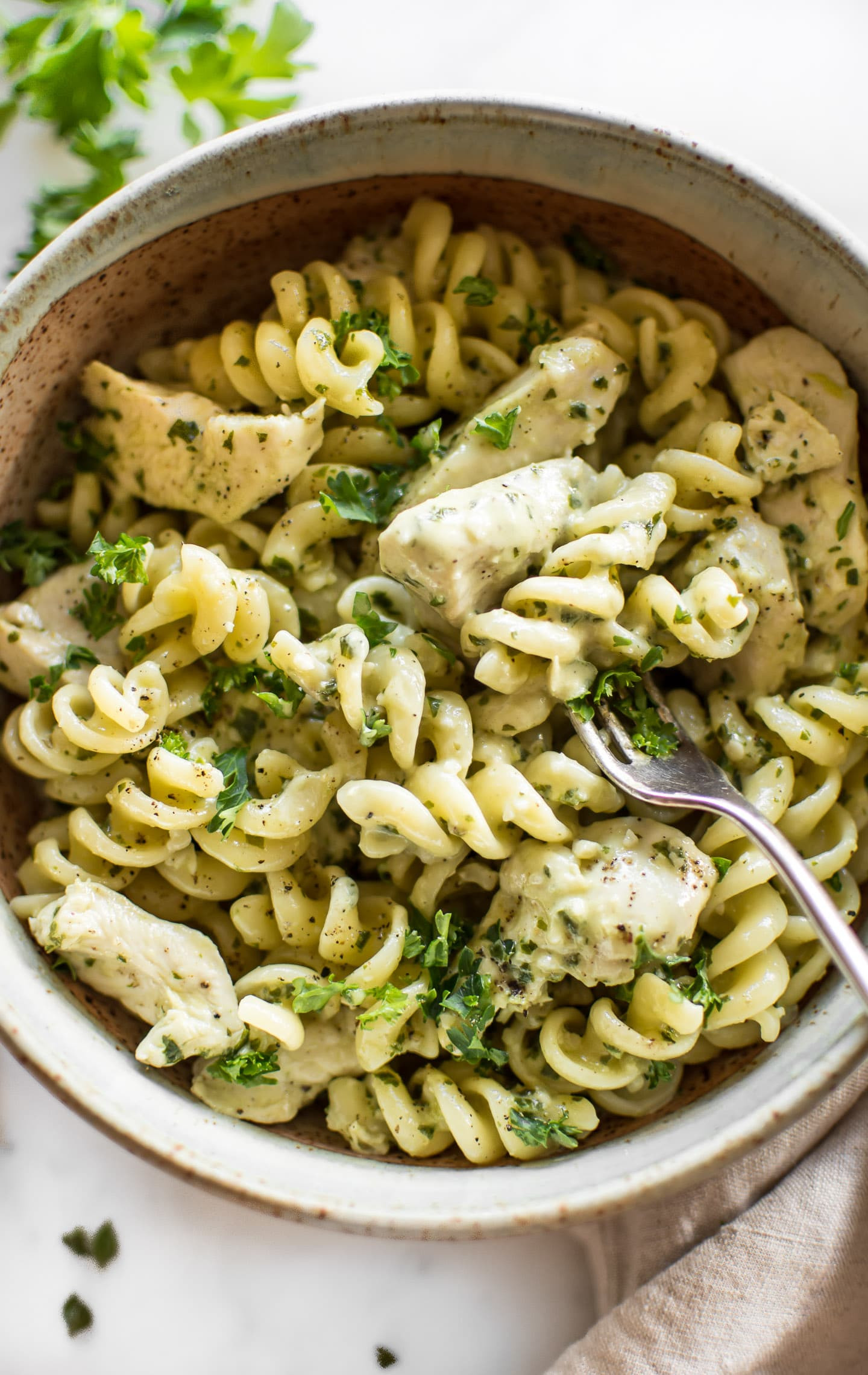 Creamy Pesto Sauce Recipe
 Creamy Chicken Pesto Pasta • Salt & Lavender