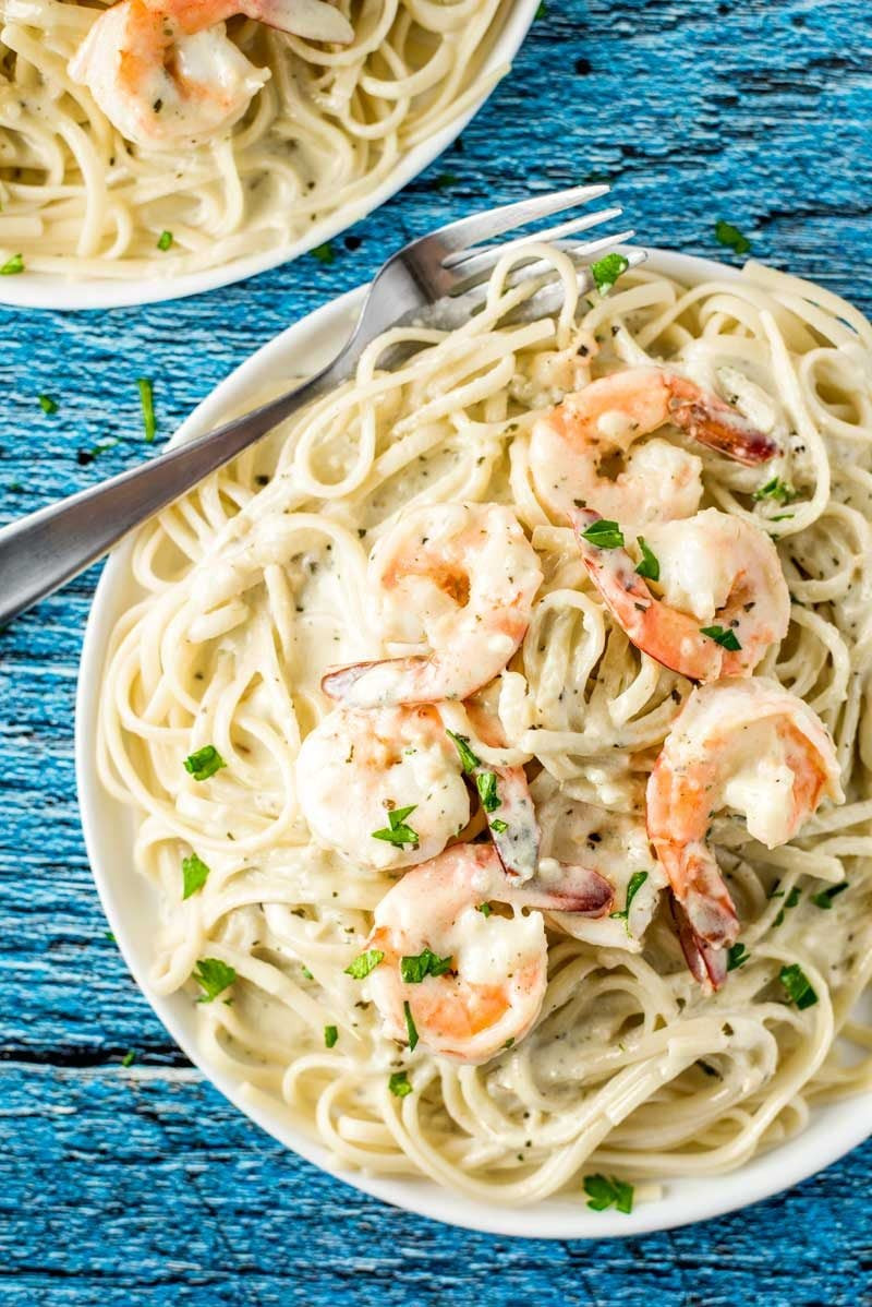 Creamy Pesto Sauce Recipe
 Creamy Pesto Shrimp Pasta Homemade Hooplah